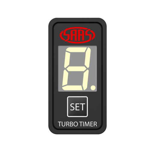 SAAS Turbo Timer Digital Switch 9 min To Suit Nissan Mount - SG81803