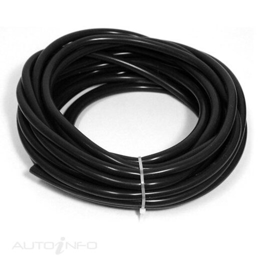 SAAS SILICONE VACUUM HOSE 4MM X 8 MTRS BLACK - SSVH84MM