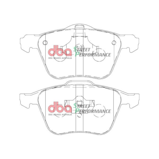 DBA Front Street Performance Brake Pads - DB1658SP