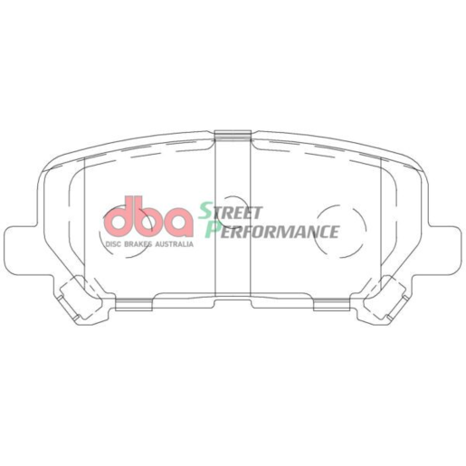 DBA Rear Street Performance Brake Pads - DB2368SP