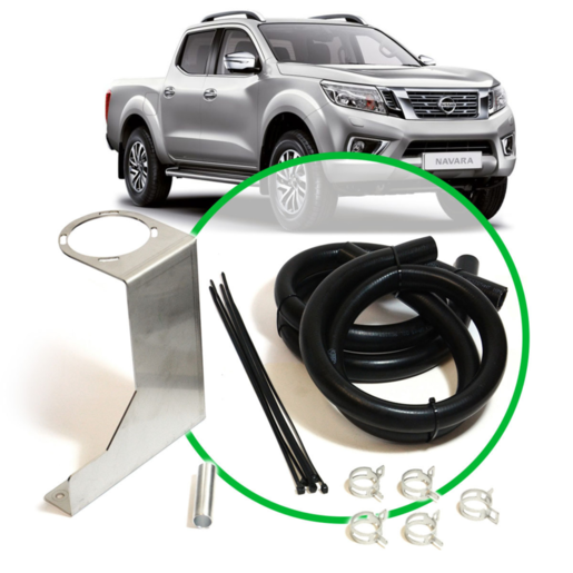 SAAS Oil Catch Tank Install Kit To Suit Navara D23 2.3L 2015 - On - ST4104