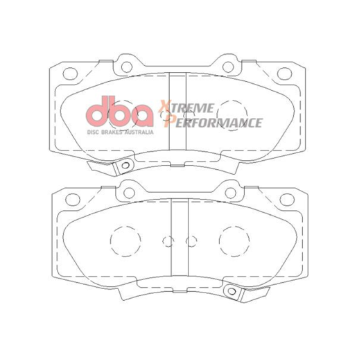 DBA Front Xtreme Performance Brake Pads - DB2221XP