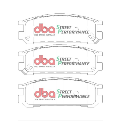 DBA Rear Street Performance Brake Pads - DB1186SP