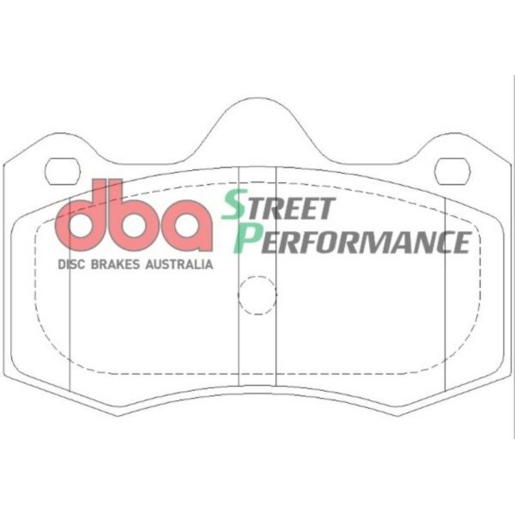 DBA Front Street Performance Brake Pads - DB1938SP