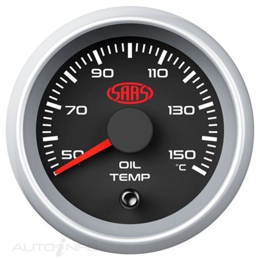 NLA - SAAS OIL TEMPERATURE GAUGE 52MM - BLACK