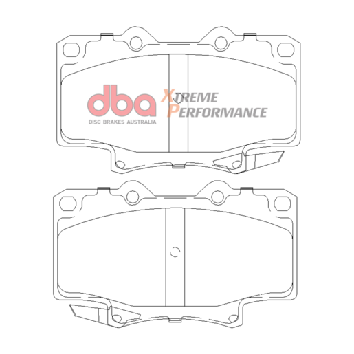 DBA Front Xtreme Performance Brake Pads - DB1199XP