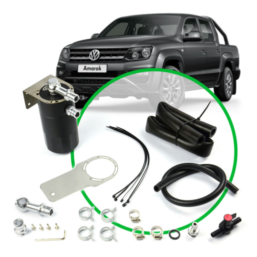 SAAS Oil Catch Tank Full Kit To Suit Volkswagen Amarok 2.0L 2011 - ST7101-1014