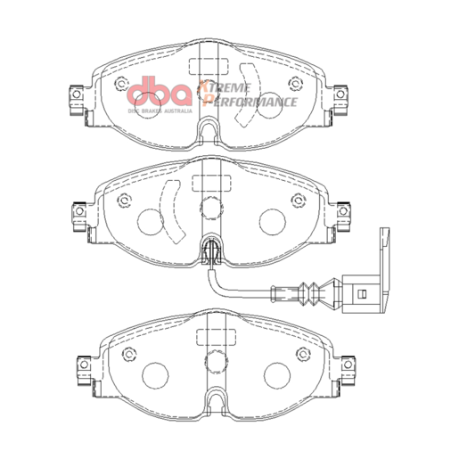 DBA Front Xtreme Performance Brake Pads - DB2383XP