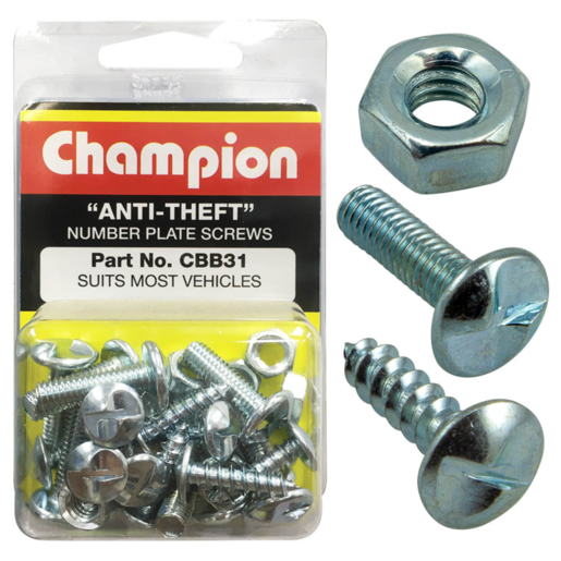 Champion Anti-Theft Screws Pack - CBB31