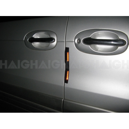 Haigh Reflective Door Guards Pair Body Protection - 2040