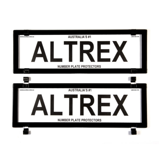 Altrex Number Plate Frame VIC 5 Figures Slim Black - 5VSNL