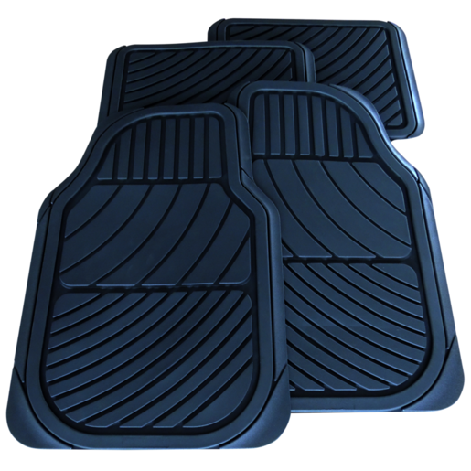 Streetwize Arizona Universal Floor Mats Black 4Pc - SW794