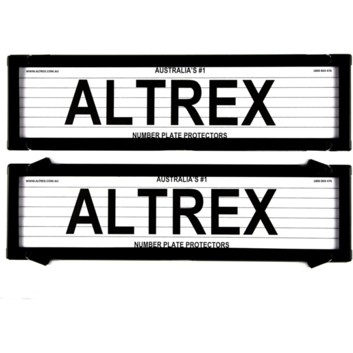 Altrex Number Plate Protector Prestige QLD and ACT - 6CQSL