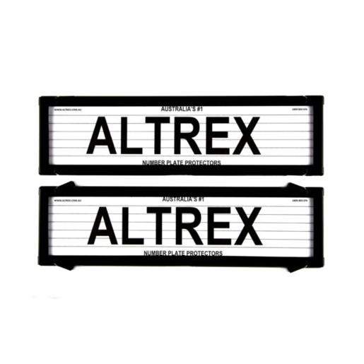 Altrex Number Plate Protector Prestige VIC and SA Slimline - 6CVSL