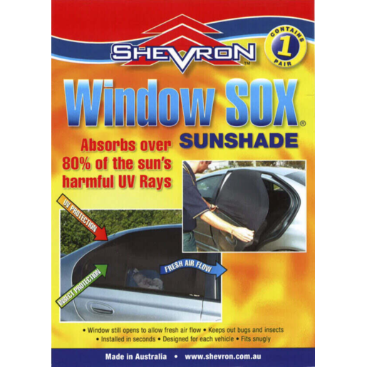 Shevron Window Sox to Suit Nissan X-Trail 4WD 2001-14 - WS4430