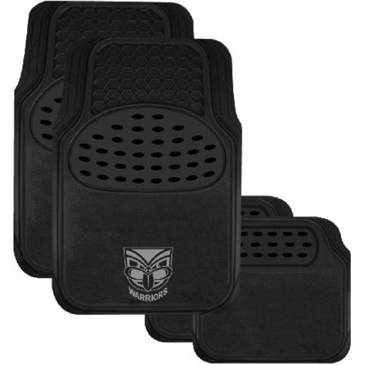 NRL Car Mats Warriors Set of 4 - CMNRLWARS4