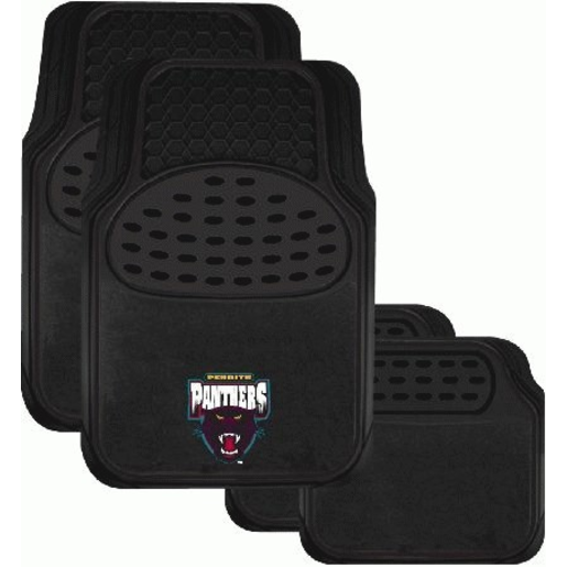 NRL Car Mats Panthers Set of 4 - CMNRLPANS4