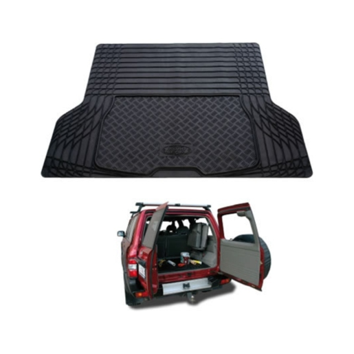 RoadGear Rubber Trunk Mat Large Black - RGABM1