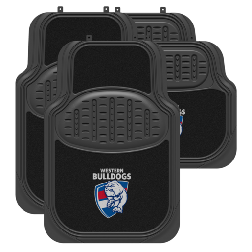 AFL Western Bulldogs Car Mats - CMAFLBULS4