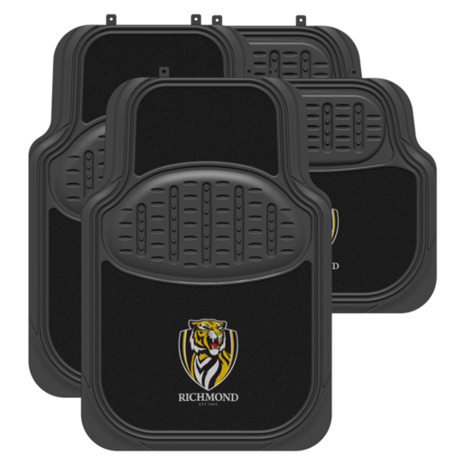 AFL Richmond Tigers Car Mats - CMAFLRICS4