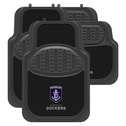 AFL Freemantle Dockers Car Mats - CMAFLGEES4