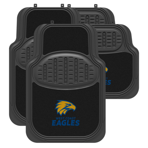 AFL West Coast Eagles Car Mats - CMAFLEAGS4