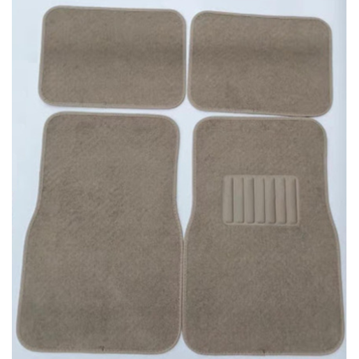 Streetwize Chicago Carpet Floor Mats Beige set of 4 - BGD703