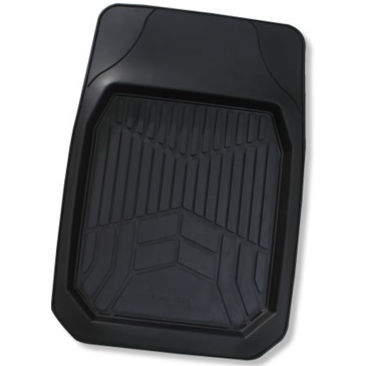 RoadGear Mats Rubber 4x4 Front Pair Black - LB10PR