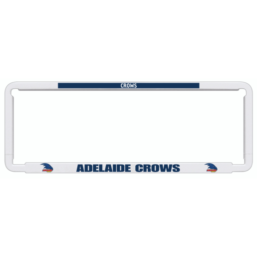 AFL Adelaide Crows Number Plate Frame - NPAFLCRO