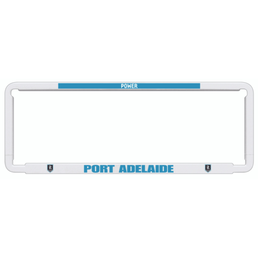 AFL Port Adelaide Power Number Plate Frame - NPAFLPOW