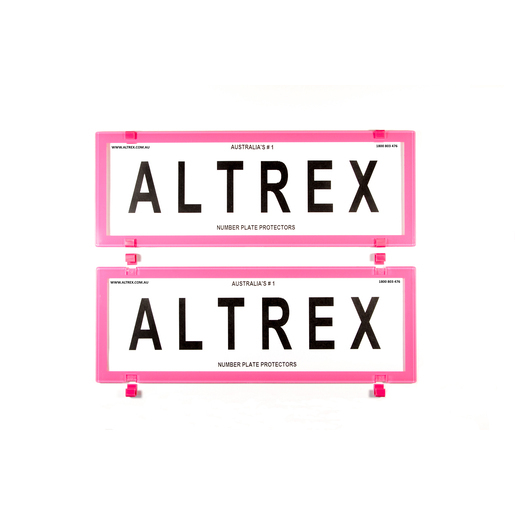 Altrex Number Plate Frame Breast Cancer 6 Figure - 6BCNL 