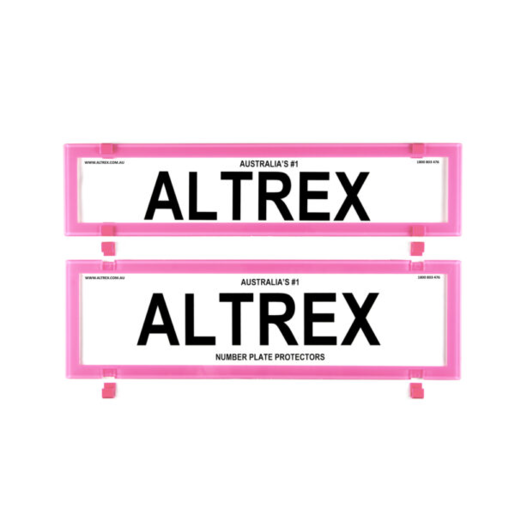 Altrex Number Plate Frame Breast Cancer 6 Figure - 6BCNLP