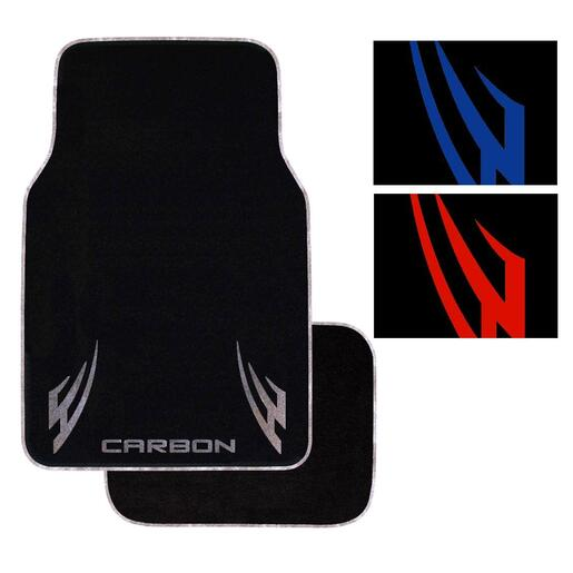 Road Gear Carpet Mat Carbon Blade Set 4 Blue - RGA9681