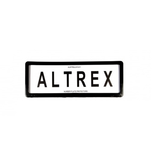 Altrex Black Plastic No Plate Surround No Perspex - U6PS