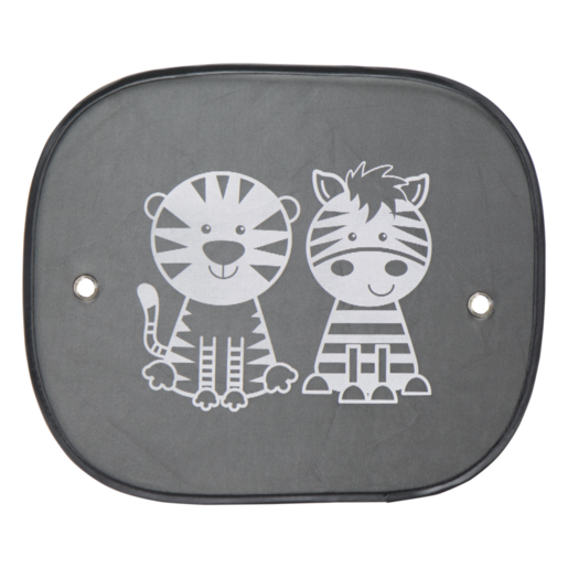 Streetwize Tiger & Zebra Interior Side Sunshade 440x380mm - SWS01J