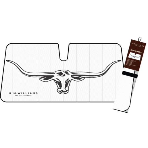 R.M.Williams Longhorn Front Sunshade Licensed - WSRM17LH