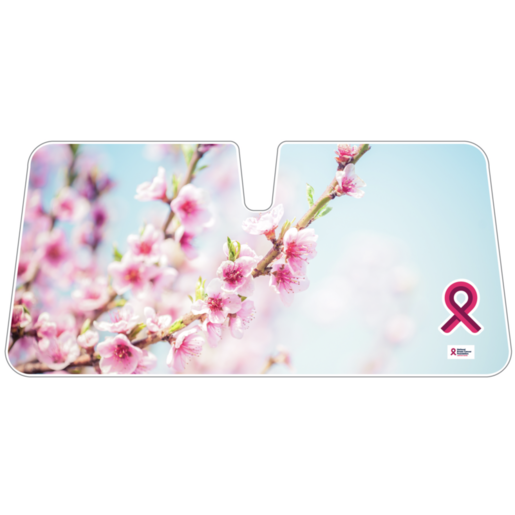 Pink Ribbon Cherry Blossom Licensed Sun Shade - WSPR20CHB 