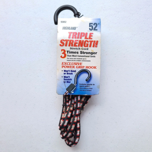 Highland 52" Bungee Cord X-Long Stretch Coated Steel Hooks - 93052