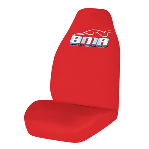 Seat Cover World AMR Red Throwover Pair - AMRTHRRED
