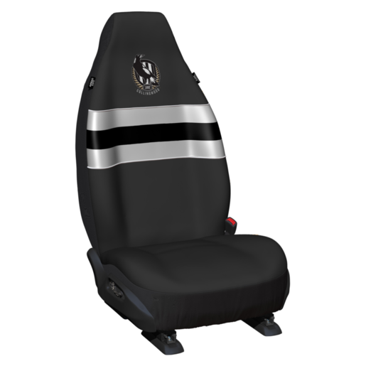 AFL Collingwood Magpies Front Seat Covers - PPAFLCOL6/2