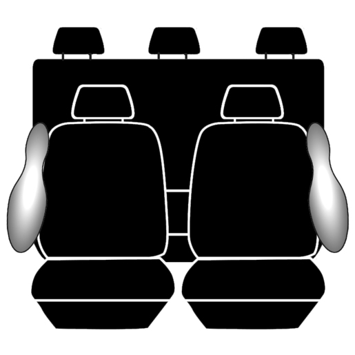 Ilana Esteem Tailor Made 2 Row Seat Cover To Suit Mazda - EST6645BLK