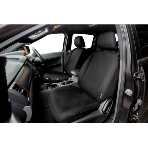 Ilana Outback Canvas To Suit Mitsubishi Triton MQ Double Cab - OUT6875BLK