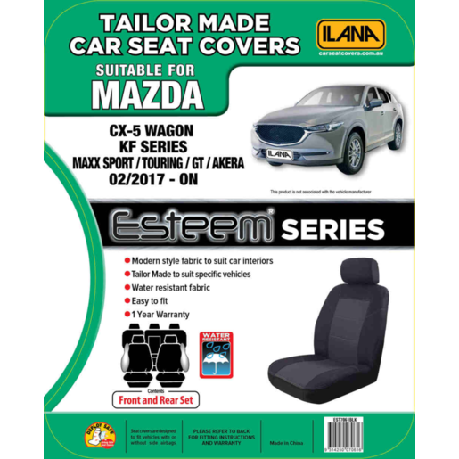 Ilana Esteem To Suit Mazda CX5 KF Series - EST7061BLK