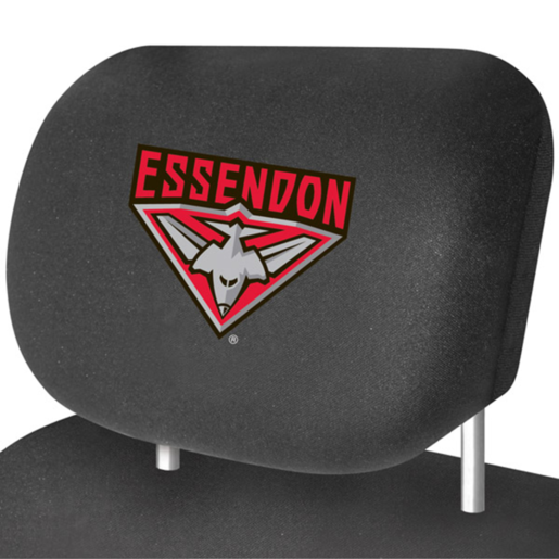 AFL Essendon Bombers Headrest Covers - HRAFLESS