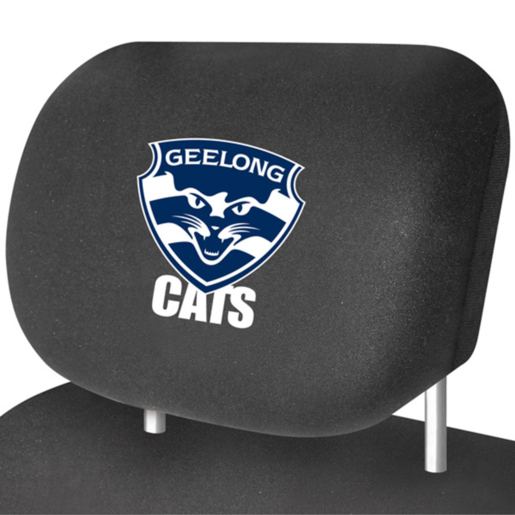 AFL Geelong Cats Headrest Covers - HRAFLGEE