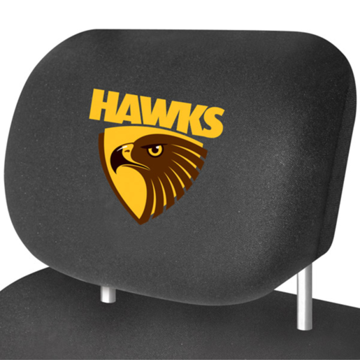 AFL Hawthorn Hawks Headrest Covers - HRAFLHAW