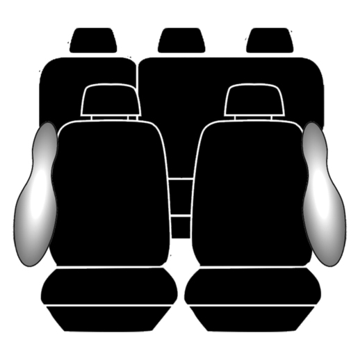 Ilana Esteem Tailor Made 2 Row Seat To Suit Nissan - EST7124BLK