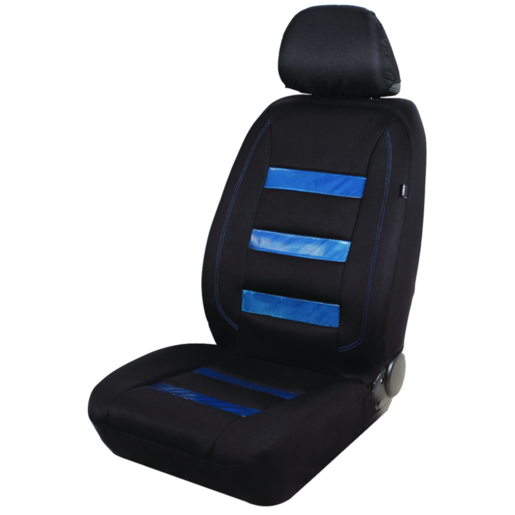 Streetwize Easyfit Seat Cover Neo Gel Black/Blue 30/50-SWNEOGEL3050BLU 