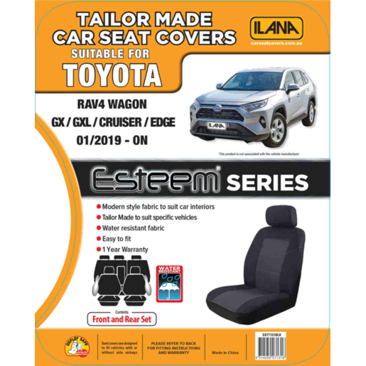 Ilana Esteem To Suit Toyota RAV4 - EST7131BLK