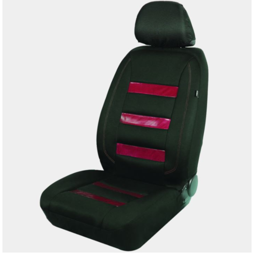 Streetwize Neo Gel Black/Red Seat Covers - SWNEOGEL3050RED 